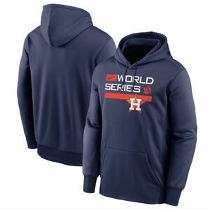 Nike Navy 2022 Huston Astros World Series Hoodie XLarge